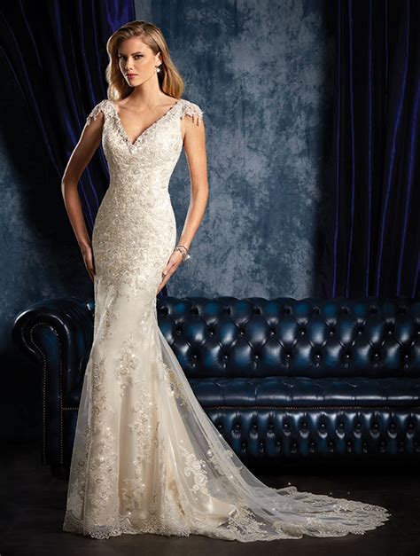 alfred angelo wedding dress|More.